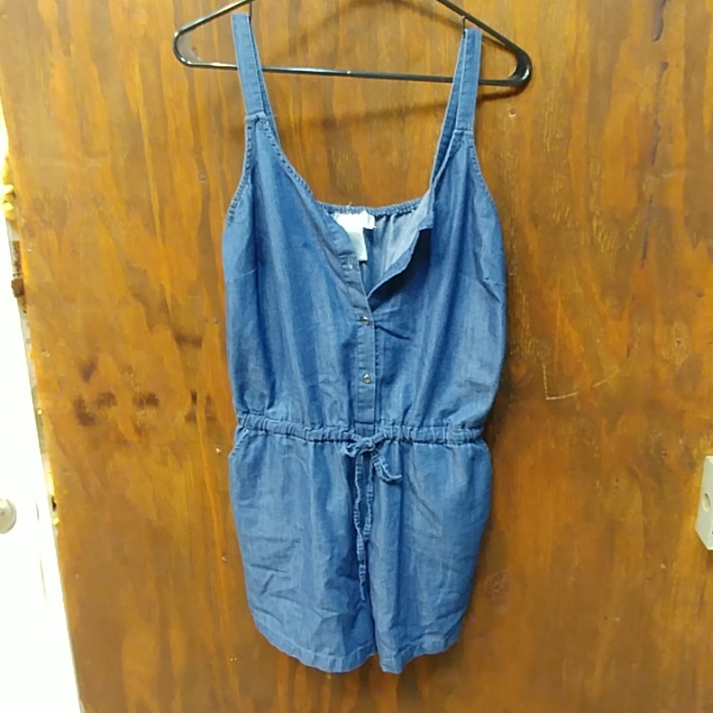 Women's denim blue jumper